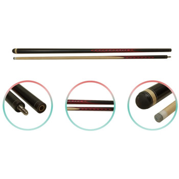 Кий BP "Черный граб-падук крашеный" 12+8 запилов