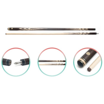 Кий BP "Тюльпан" чорний граб-венге