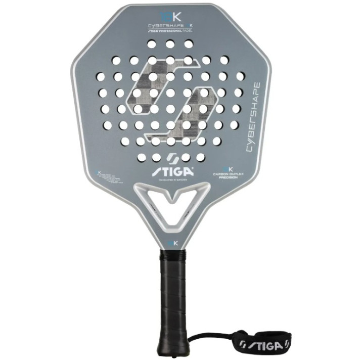 Ракетка для падел тенниса Stiga Racket 18K Cybershape 2V