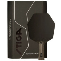 Ракетка для настільного тенісу Stiga Pro Carbon Plus Cybershape 5 Star FL