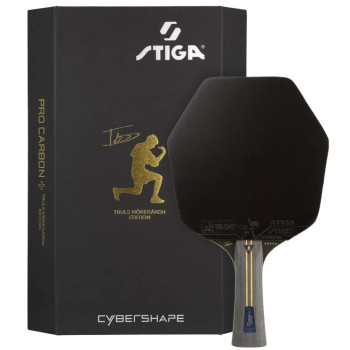 Ракетка для настільного тенісу Stiga Pro Carbon Plus Cybershape Truls Edition 5 Star FL