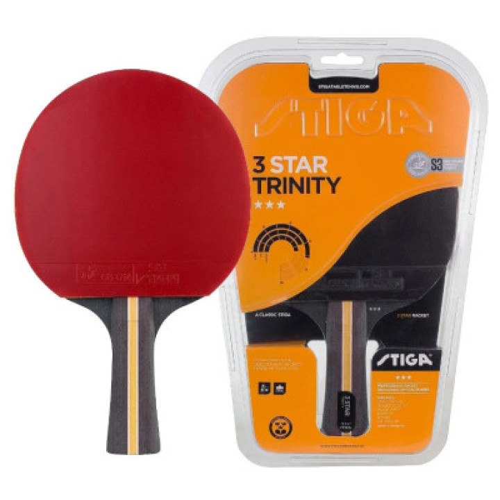 Ракетка для настільного тенісу Stiga Trinity 3 Star FL