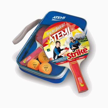 Набор ракеток для тенниса Atemi Strike (2 рак+3 м+чехол)