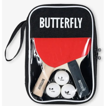 Набор ракеток для тенниса Butterfly Racket Set Easy 2 Bats 3 Balls