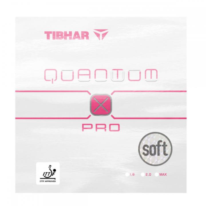 Накладка для ракетки Tibhar QUANTUM X PRO Soft Pink
