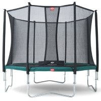 Батут Berg Favorit Regular 380 Green + Safety Net Comfort (35.12.01.03)
