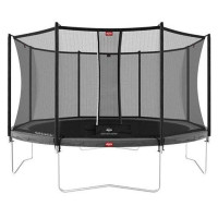Батут Berg Favorit 430 Grey Levels + Safety Net Comfort (35.14.99.01)