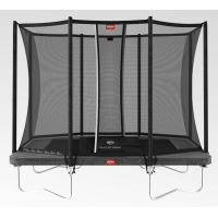 Батут Berg Ultim Favorit Regular 280 Grey + Safety Net Comfort ( 32.25.62.30)