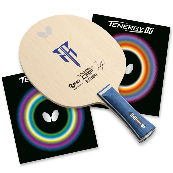 Сборная ракетка Butterfly Timo Boll CAF + Tenergy 05 / Tenergy 80